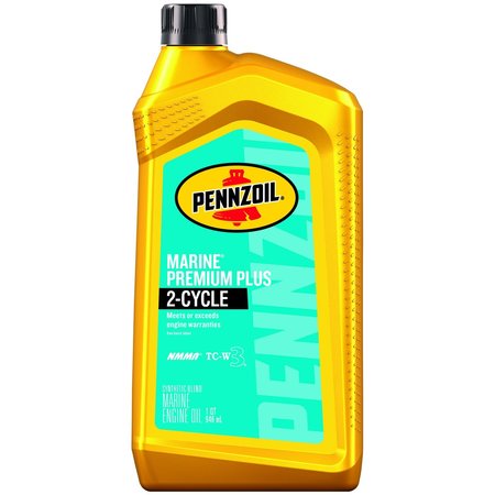 Marine TC-W3 2-Cycle Synthetic Blend Engine Oil 1 qt -  PENNZOIL, 550044674